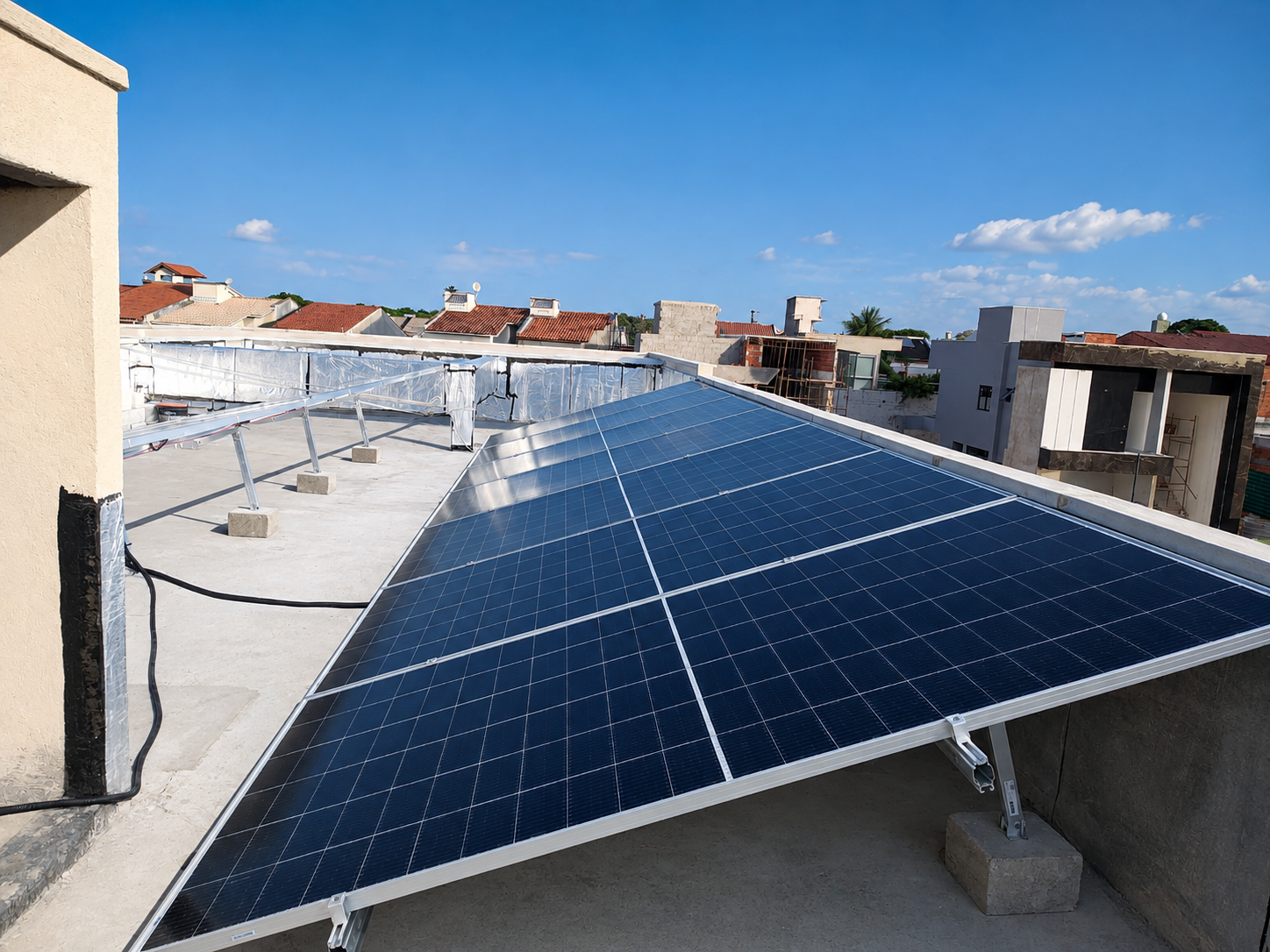 Sistema fotovoltaico residencial — Projeto Fotovoltaico Rivaildo Almeida, Bairro Maraponga, Fortaleza – CE